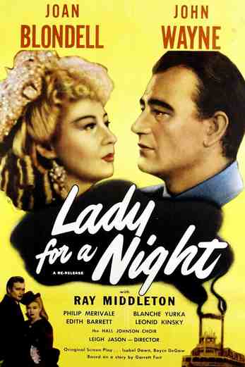 دانلود فیلم Lady for a Night 1942